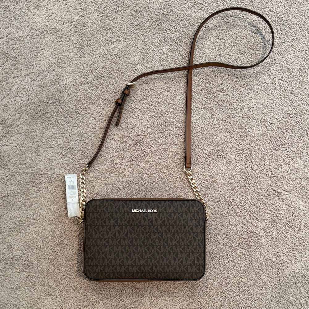 Michael Kors Brown Crossbody Bag